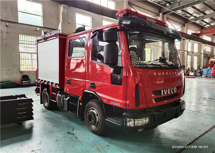 4x2 Drive 217HP 5.88L Displacement  Water Tender Fire Truck with 2000L Tanker