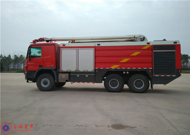 29 пожарная машина самолета аэропорта привода ARFF тонны 6x6 со складным заграждением спасения